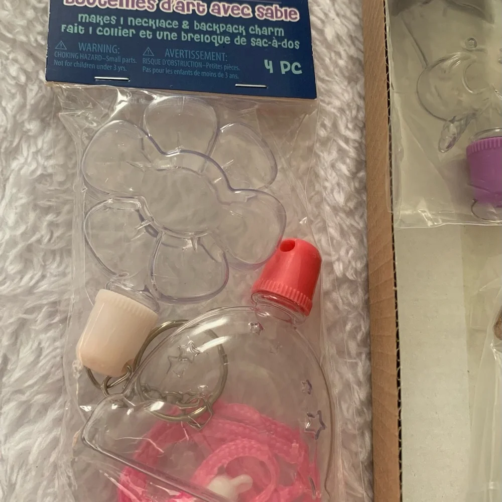 Sparkle Sand Sand Art Kit (40Pc) + 2 Bottles Bundle Creativity Kid Activity - Picture 5 of 8